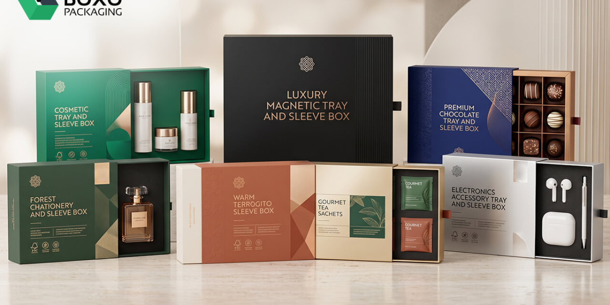 Tray And Sleeve Boxes for Modern Product Presentation