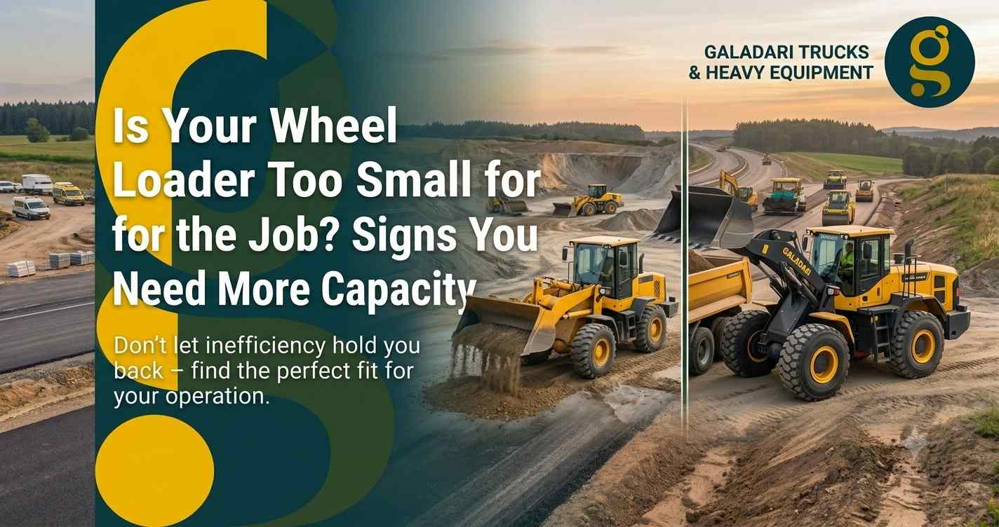 Is Your Wheel Loader Too Small for the Job? Signs You Need More Capacity » Services Dictionary